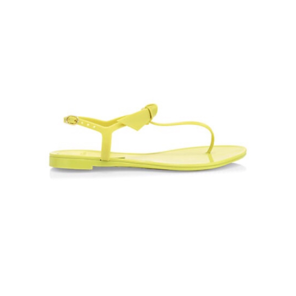 Alexandre Birman Clarita Bow Neon Jelly Sandals